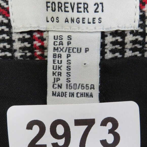 Forever 21* Women's Fully Lined Front Pockets Half Side Zip Skort~ Size Small - Picture 3 of 9